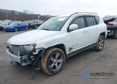 2016 Jeep Compass High Altitude Edition z USA, uszkodzony, nr VIN 1C4NJDEBXGD745426